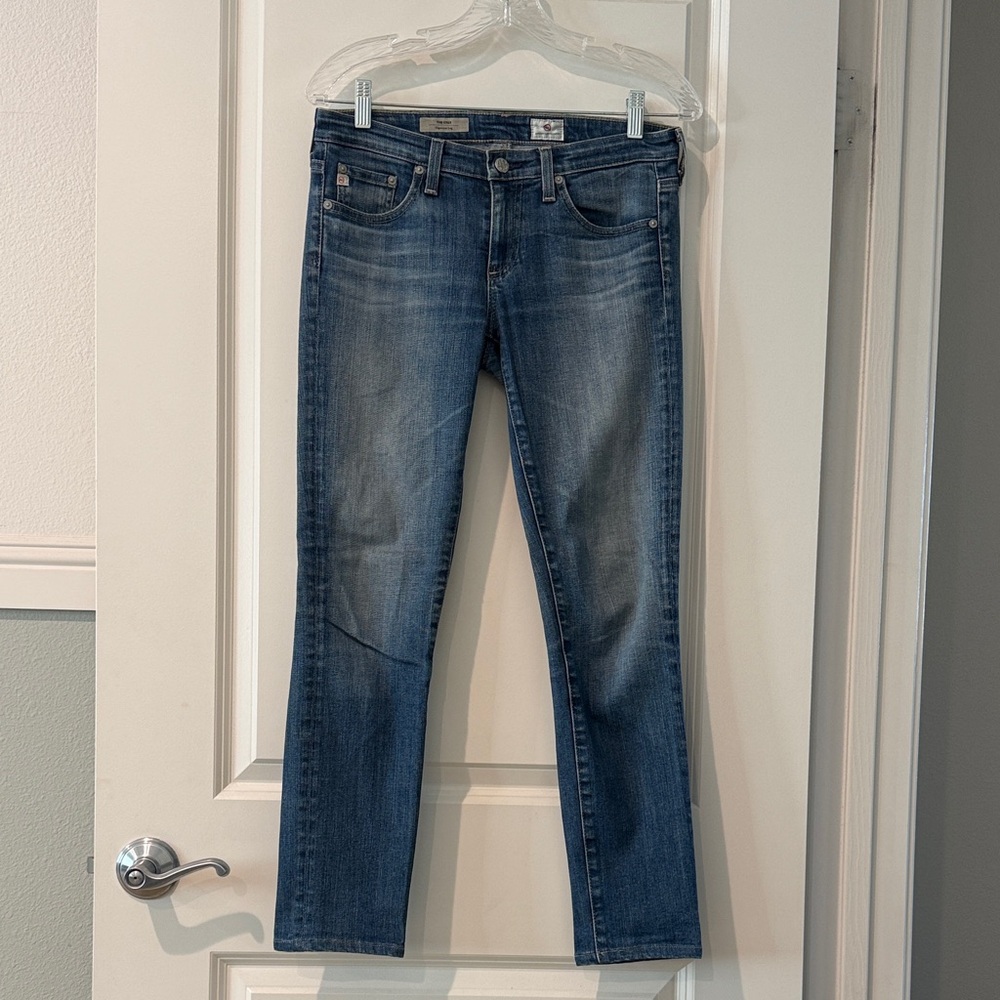 AG Adriano Goldschmeid The Stilt cigarette leg  27 Classic Blue Women's Jeans
